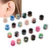 11 Pairs 6mm Ear Stretching Kit Various Color Soft Silicone Ear Expander Piercing Jewelry