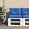 Vidaxl Pallet Sofa Cushions, 2 Pcs, Cobalt, Fabric
