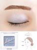 SUIKO Mineral Multicolor Hydrangea Pure Makeup Multifunctional Mobile Cosmetics Cream Eyeshadow Lip Cheek Highlight Bags Eyeshadow 2.5g (08 Blue)