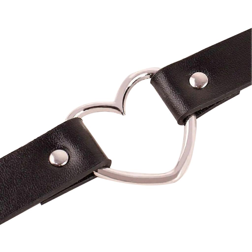 Women'S Black Sexy Fashion Gothic Harness Leg Loop Valentine'S Day Gift Women'S Sexy Leather Leg Harness Lingerie Accessories