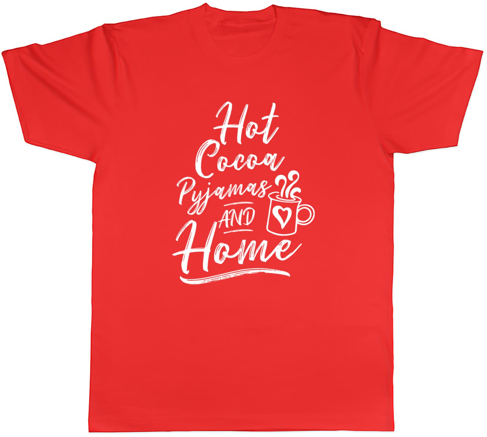 Hot Cocoa Pyjamas And Home Unisexs Unisex TShirt Tee S