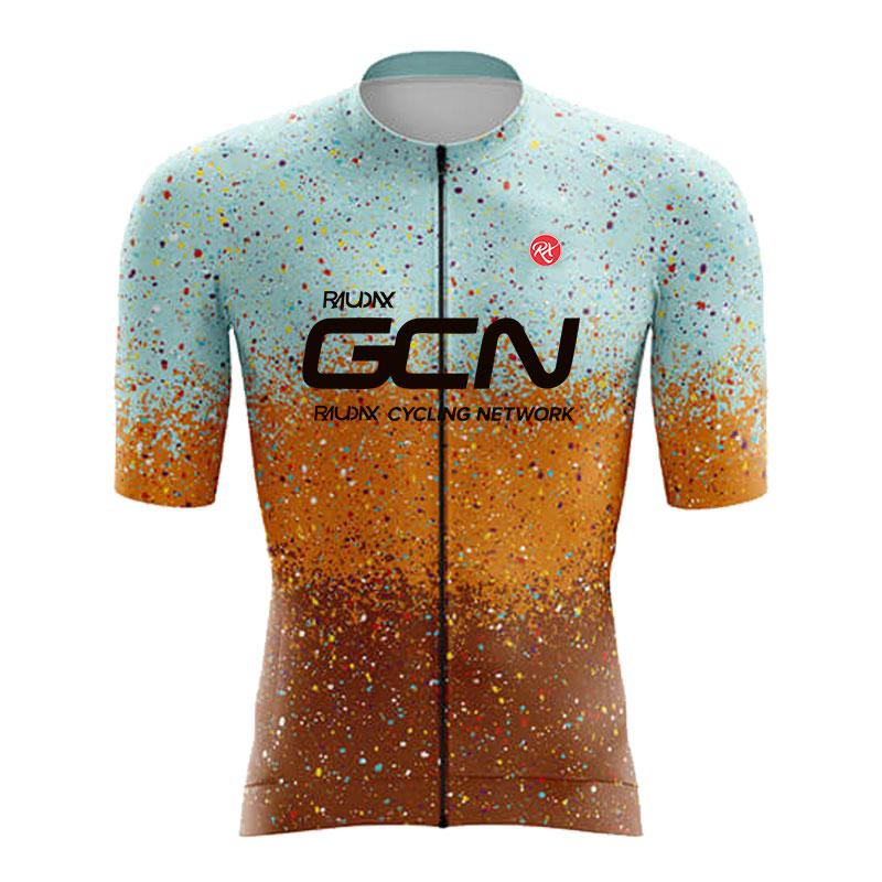 RAUDAX GCN Radtrikot 2026 Herren Sommer Anti-UV Radanzug Atmungsaktiv Rennsport Sport Mtb Fahrrad Sportbekleidung Radsportbekleidung