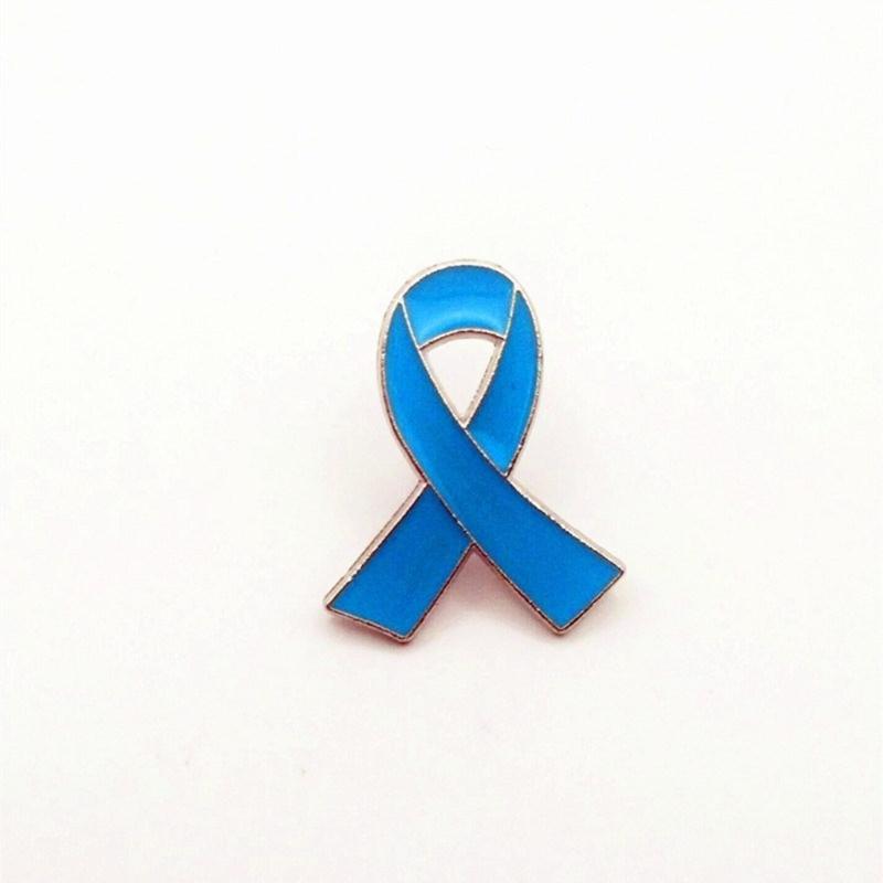 10 Pcs Ribbon Brooch Enamel Pins Jewelry Breast Cancers Awareness Hope Lapel Pin Buttons Badges Clothing Accessories