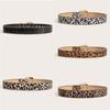 Vintage Belt for Women Men Y2K Leopard Belt for Jeans Shorts Eye Catching Waist Decors Pants Belt Fashion Waist Ornament