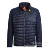 Mens Lightweight Hooded Duck Down Jacket With Color-Block Design Warm Winter Outerwear