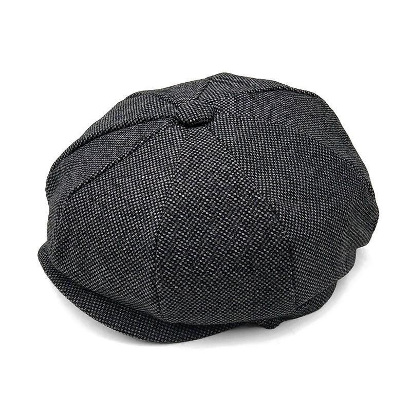 Wool Blend Octagon Hat For Men Women With Adjustable Fit For Winter Outdoor Casual Wear