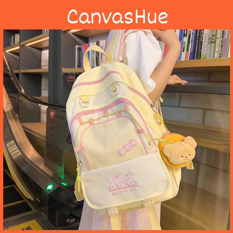 Trendy Lightweight Waterproof Backpack High Capacity Casual Bag For Men And Women