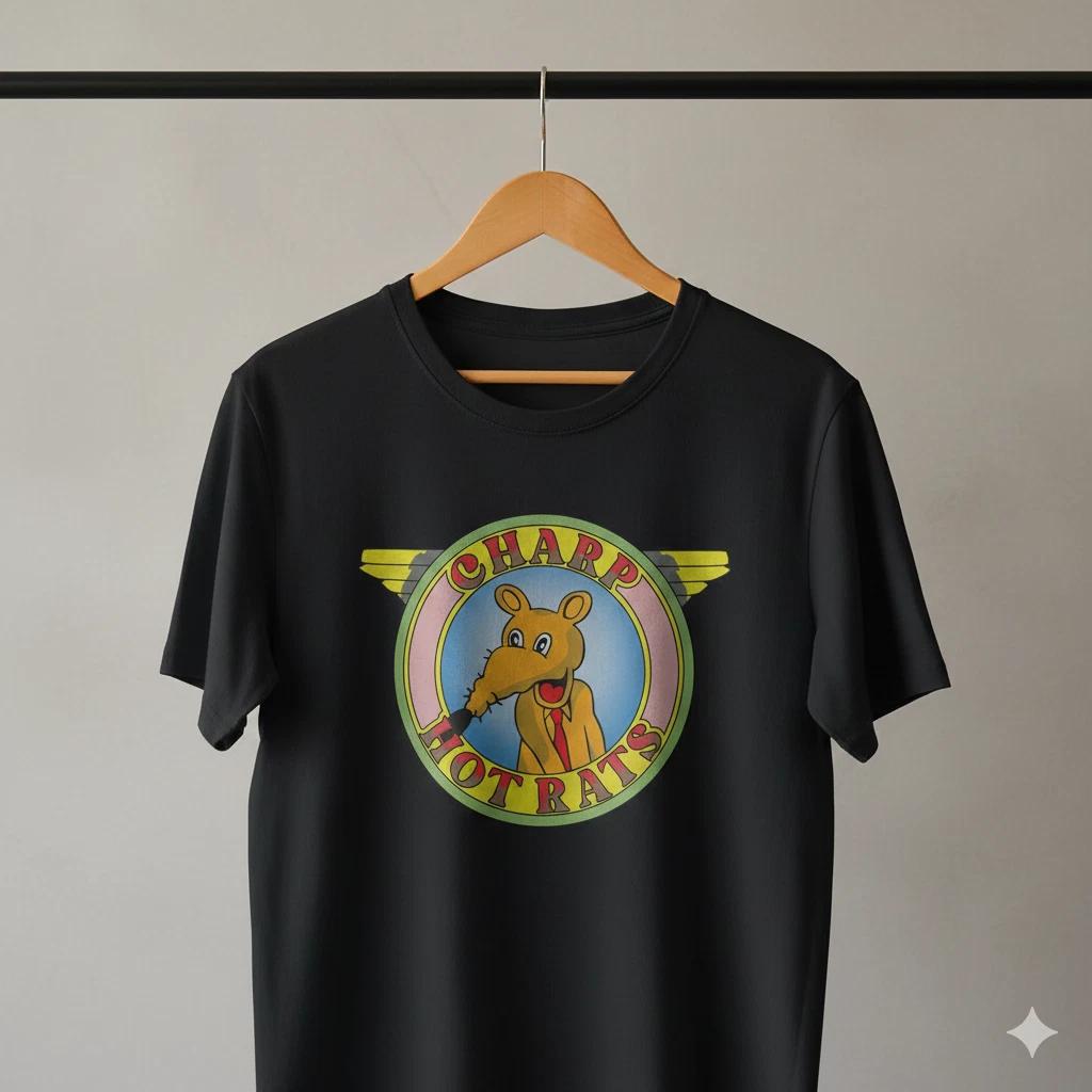 Unisex Adult Casual Graphic Chapo Trap House Hot Rats Parody Logo T... XXXL