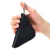 New high-end car key bag, lipstick bag, women's niche design, semi-vegetable tanned cowhide storage change bag