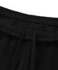 WACKY WILLY Women'S Straight Fit String Sweatpants Black