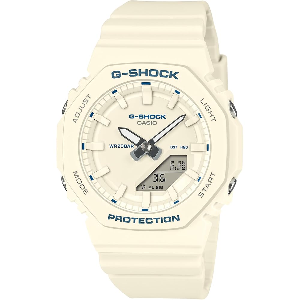 Женские часы Casio G-Shock GMA-P2100BA-7AJF Белые Экологичный материал