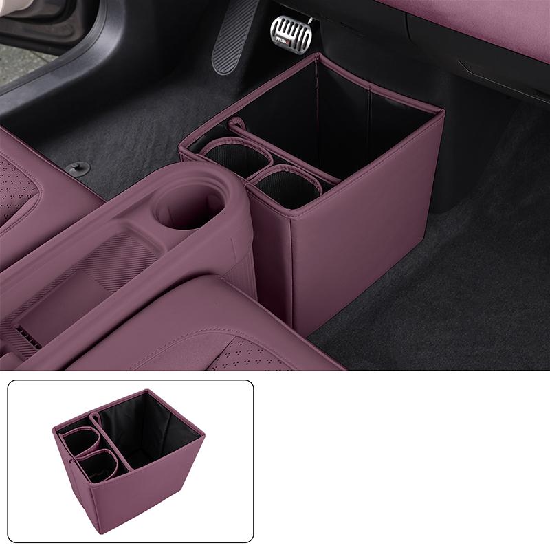 For NIO Firefly 2025-2026 Multifunctional Passageway Storage Box Foldable Water Cup Holder Automobile Modification Supplies