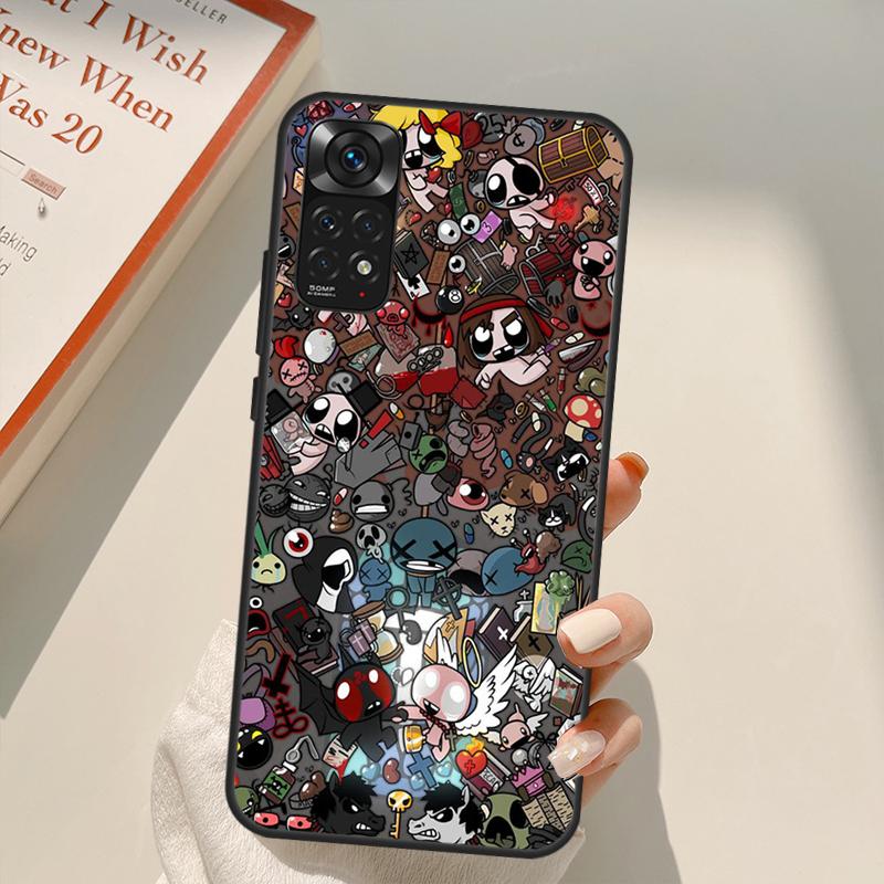 The Binding Of Isaac For Redmi 10A 10C 9A 9C 9T K40 K50 Gaming Phone Case For Redmi Note 11S 10S 9S 9 10 11 Pro