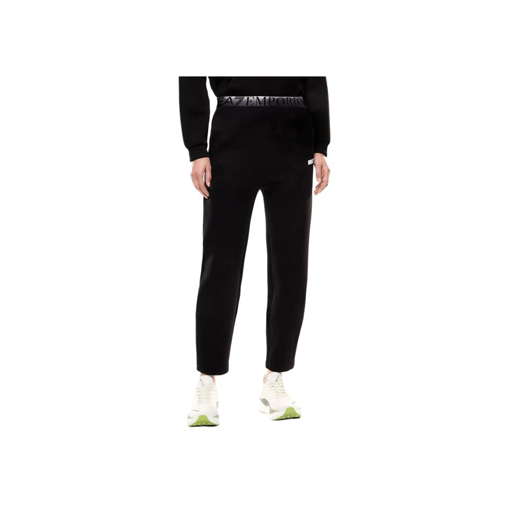 Emporio Armani EA7 Loose Cotton Solid Color Knit Sports Pants Women bottoms 7W000678-AF13151-UC001