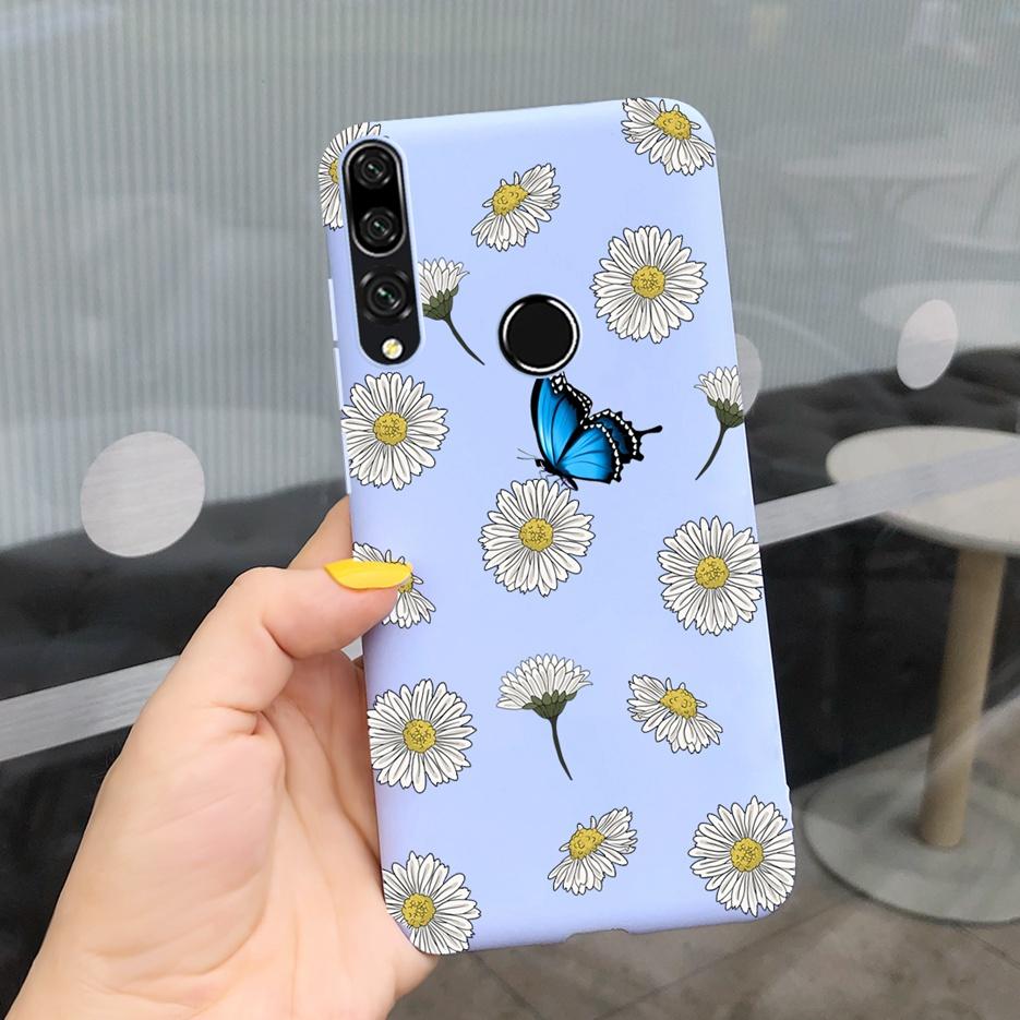 For Huawei Y9 Prime 2019 Case STK-L21 Stylish Flower Cartoon Phone Cover For Huawei Y9 Y 9 Prime 2019 Cases Fundas Coque Bumper