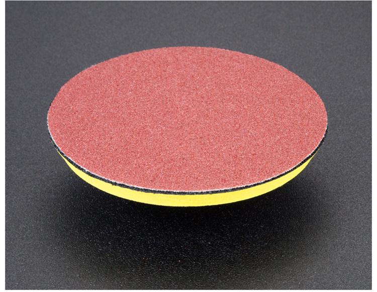 5-inch Self-Adhesive Flocked Sandpaper Disc for Sanding and Grinding (125MM)