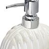 Keramikbehälter für Handseife mit Pumpmechanismus für den Einsatz im Badezimmer