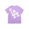 MLB Los Angeles Dodgers T Shirts Unisex Purple Crew Neck Moderate Straight Fit 31TSM2131-07V
