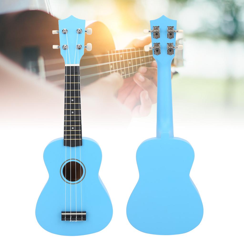 21Inch Ukulele Rosewood Hawaii Guitar for Kids Beginners Starters String Instrument