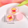 2PCS/Bag Dollhouse Toy Miniature Simulation Cosmetic Lipstick Eye Shadow Perfume Doll House Makeup Scene Accessory DIY Materials