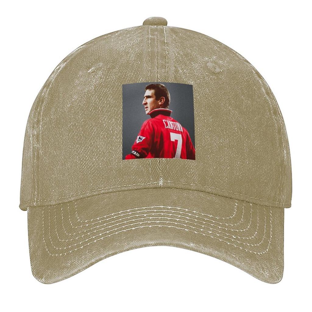 Eric Cantona Poster Baseball Cap Vintage Golf Mountaineering Unique Hats For Women 2025 Mens