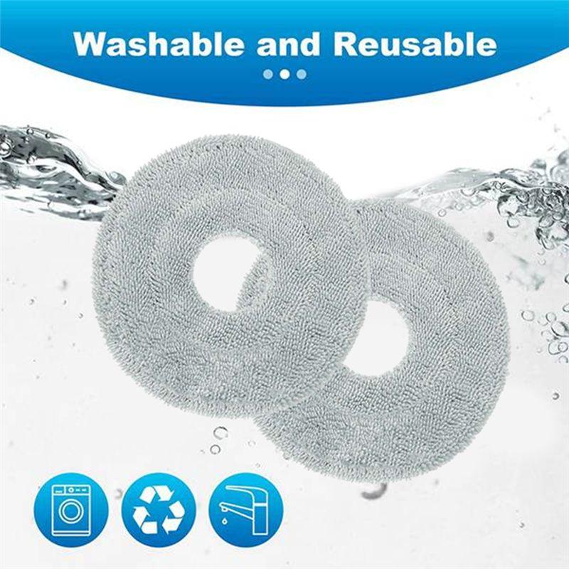 A13I-For JONR P20 PRO Vacuum Cleaner Dust Bag Mop Cloth Efficient Microfiber Spare Cleaning Vacuum Cleaner Parts 16PCS