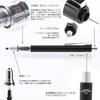 Mitsubishi Pencil Kuru Toga Advance Black Mechanical Pencil of 0.5mm (Set 5)