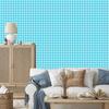 Wallpaper Geometric rhombuses celadon and turquoise 50x1000