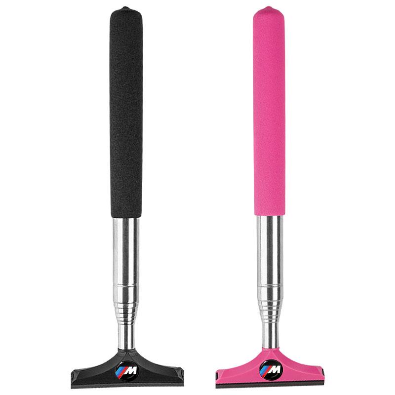 M LOGO Car Rearview Mirror Wiper Telescopic Auto Mirror Squeegee Cleaner for BMW E38 E39 E46 E53 E60 X7 X3 X4 X5 X6 3 4 5 6 7 Series Z4 M M3 M5 M6