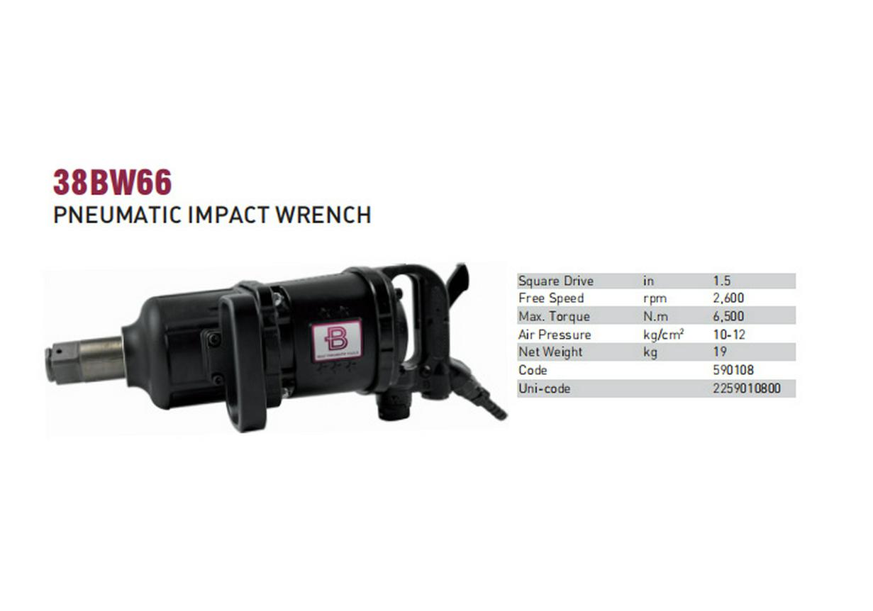Yutian Tech Beat Pneumatic Wrench 38BW66 Marine IMPA590108