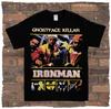 Ghostface Killah Ironman T-shirt Wu Tang Men Women Oversized Casual Loose Short Sleeve Streetwear Harajuku Female Male Clothing