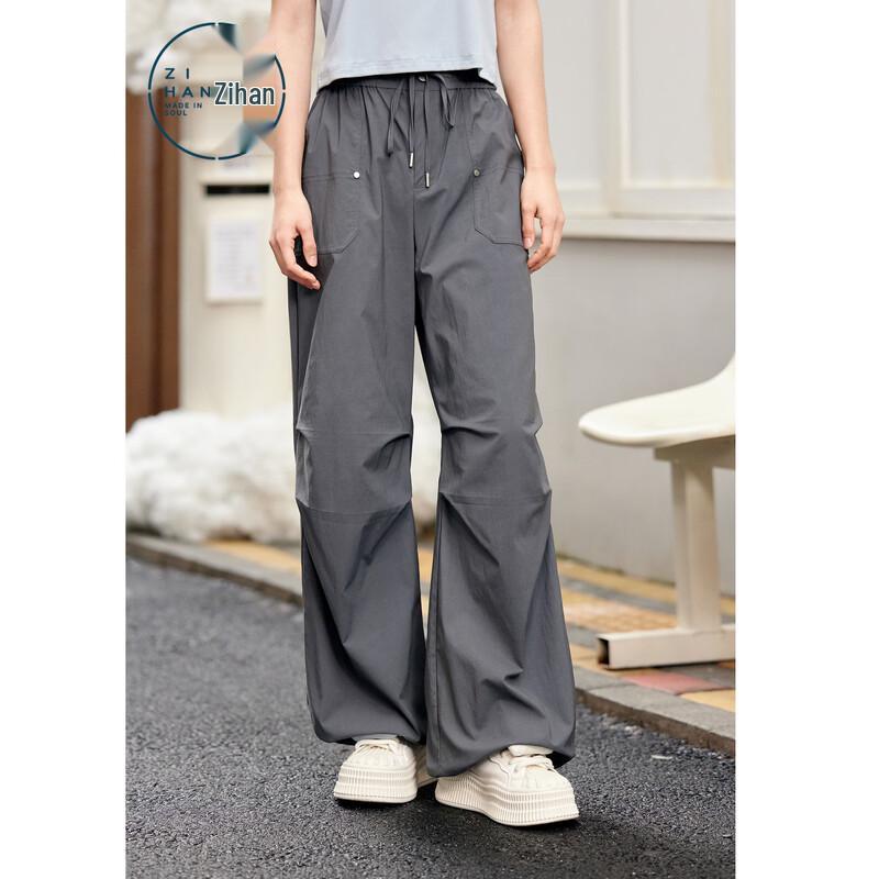 ZIHAN Women s Straight-Leg Sun Protective Cargo Pants M