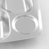 Stainless Steel 6-Compartment Lunch Trays