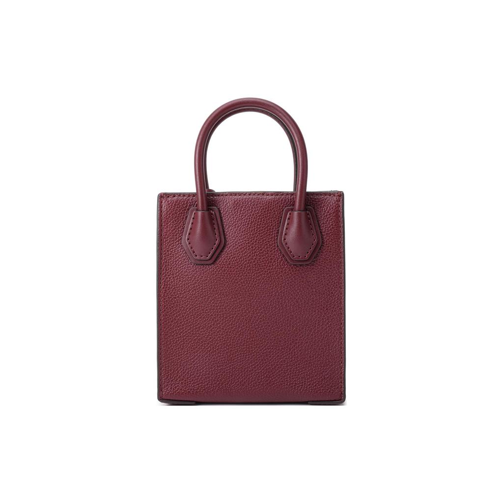 New MICHAEL KORS Mercer Cow Leather Sheet Music Bag, Trunk Bag, Shoulder Bag, Crossbody Bag Mini Women's Fuchsia 35S1GM9T0L-580