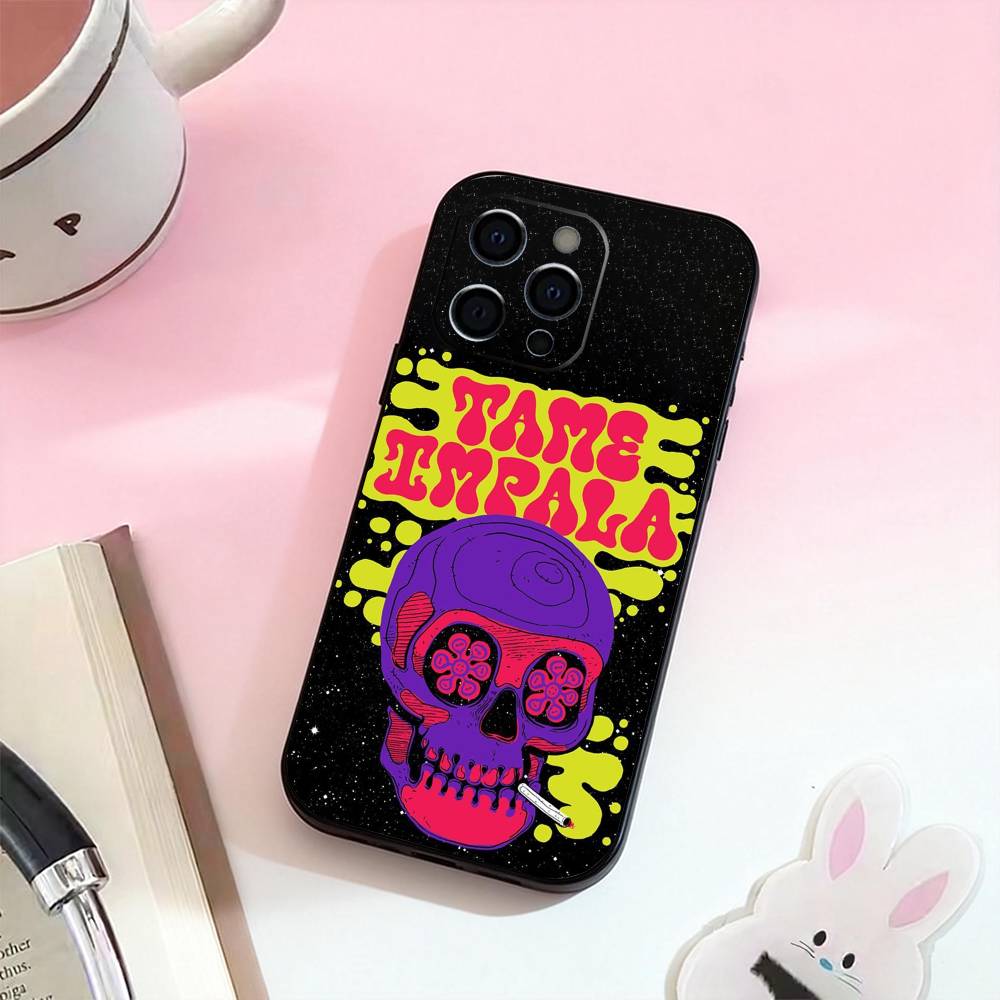 Tame Impala Band Phone Case For iPhone 17,16,15,14,13,12,11 Plus,Pro,Max,XS Silicone Soft Cover