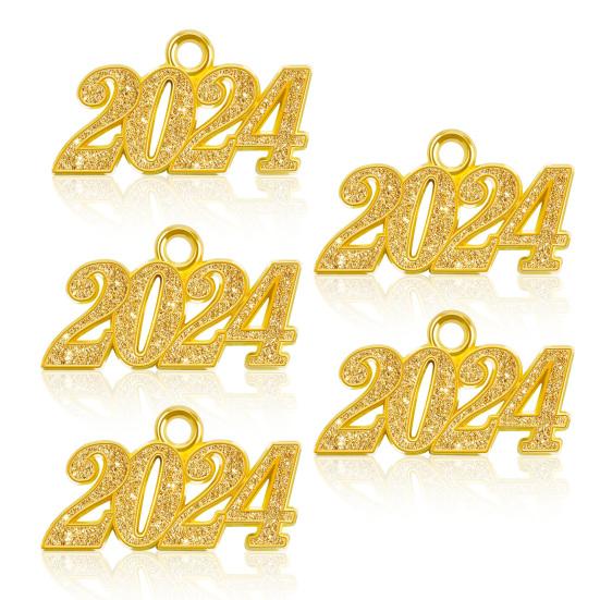 

3/5 шт., подвеска с кисточкой на выпускной 2024, подвеска на выпускной 2024, шляпа для выпускного, подвесные украшения для открыток 2024 года J