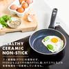 GreenPan Egg Induction and Gas Ceramic Large cooking Recommended for Diamond particles for high thermal Dishwasher Product Pan, 14x18cm, Compatible,