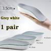 Men and Women Insoles for Flat Feet High Arch Support Heel Lift Memory Foam Soft Shoe Pads for Sneakers Running Shoes