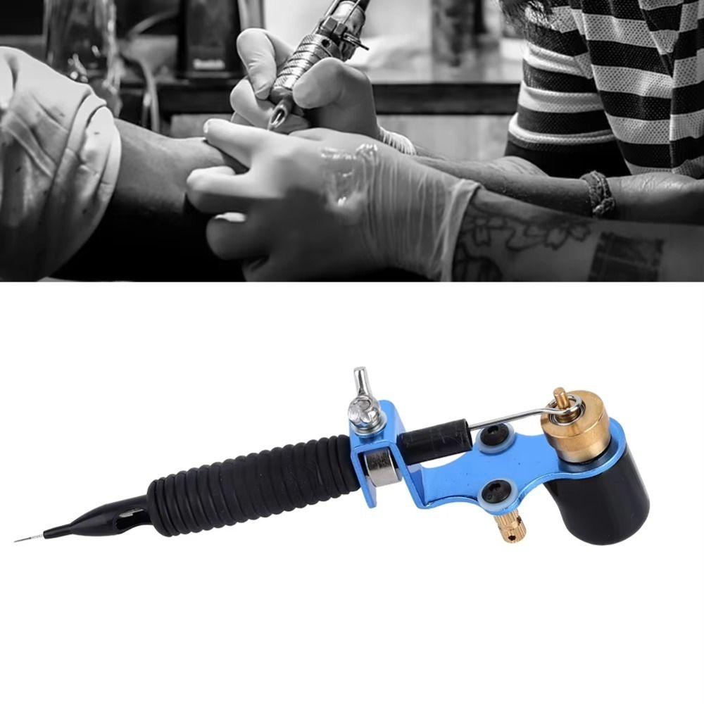 Silent Motorized Tattoo Machine Set Professional Body Permanent Makeup Tool  Tattoo Accessories