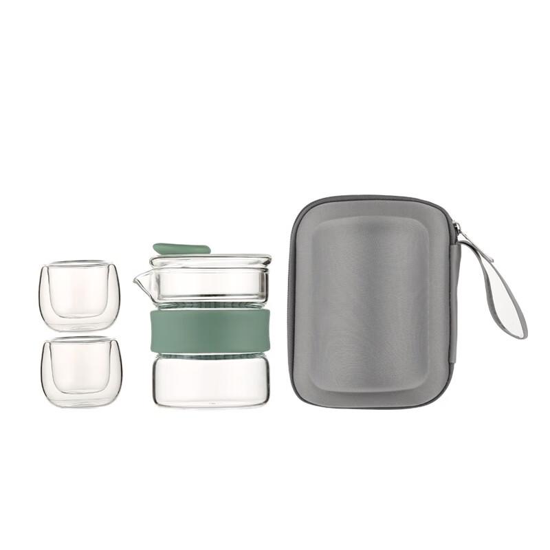 SOHOME Portable Glass Cup Set