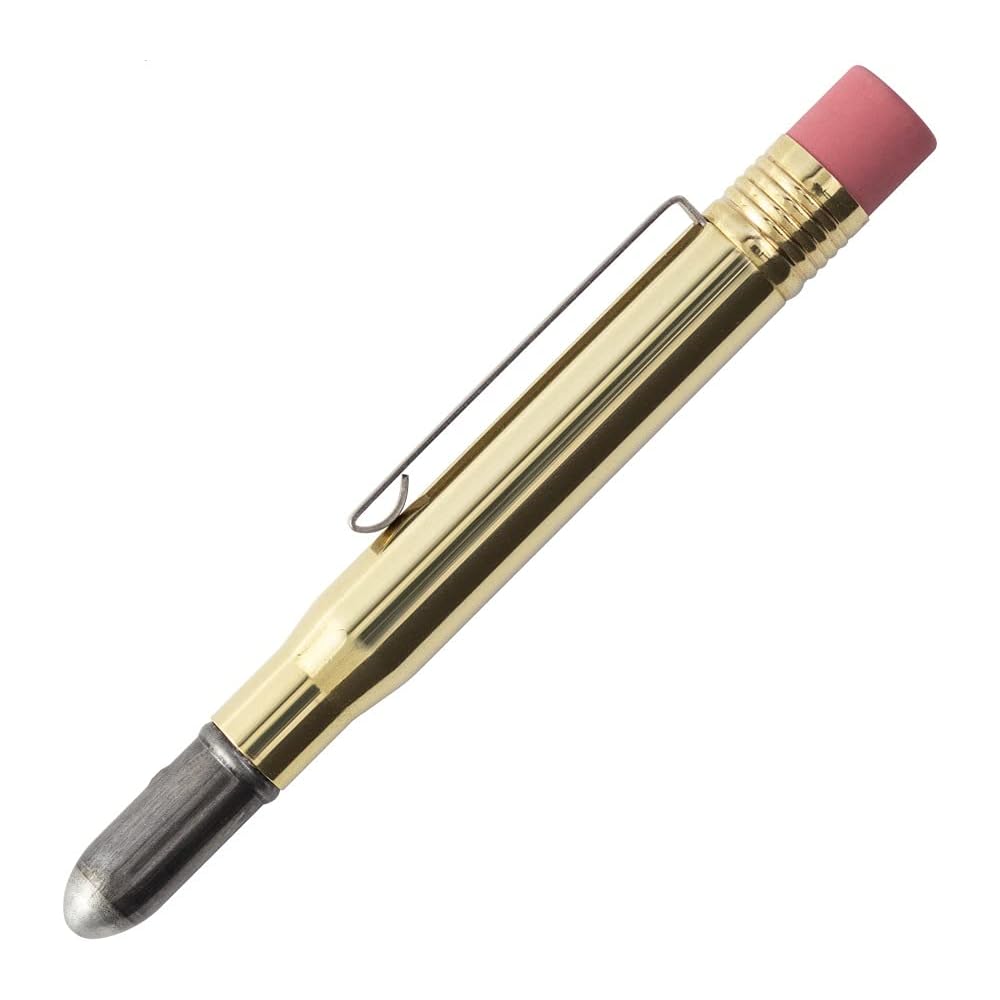 Designphil Midori Traveler s Company Brass Pencil Solid Brass Limited Edition with Card