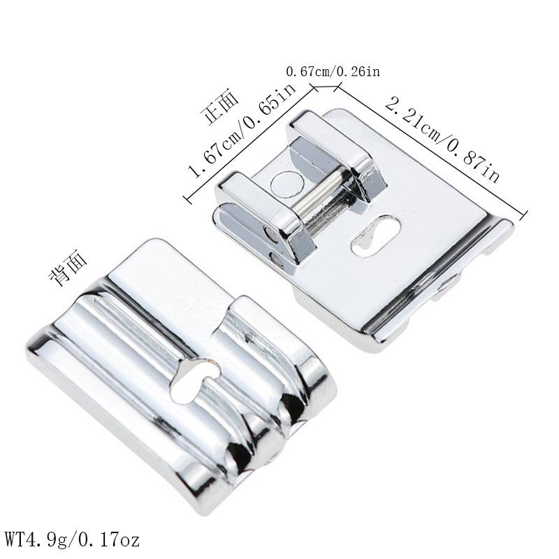 Multifunctional Electric Sewing Machine with Zipper, Binding, and Overlock Presser Foot Attachments