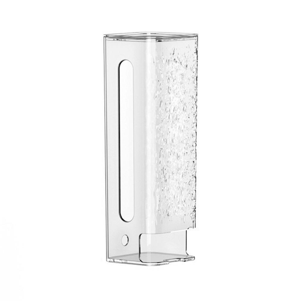 Wall Mounted Pocket Tissue Dispenser Transparent Tissue Holder Pack Tissue Storage Box Closet