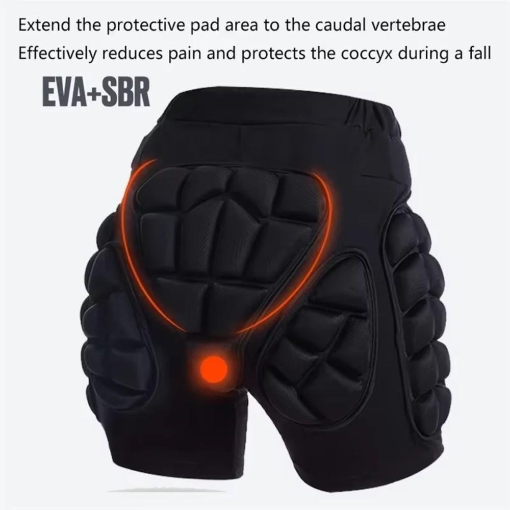 EVA Hip Protection Pants Shock Absorption Breathable Hip Protector Butt Protection Fall Prevention Hip Paddeds