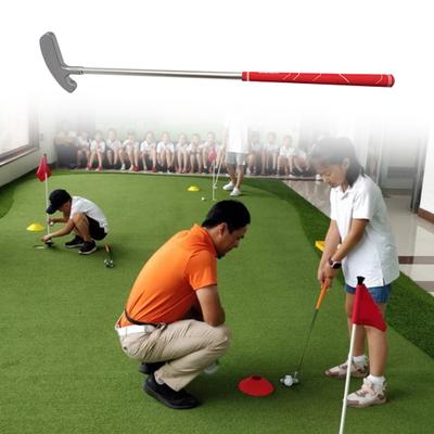 Golf Putterları Oksidasyon Önleyici Kaymaz Aksesuar İki Parçalı Ayrılabilir Golf Putterı Dış Mekan İçin