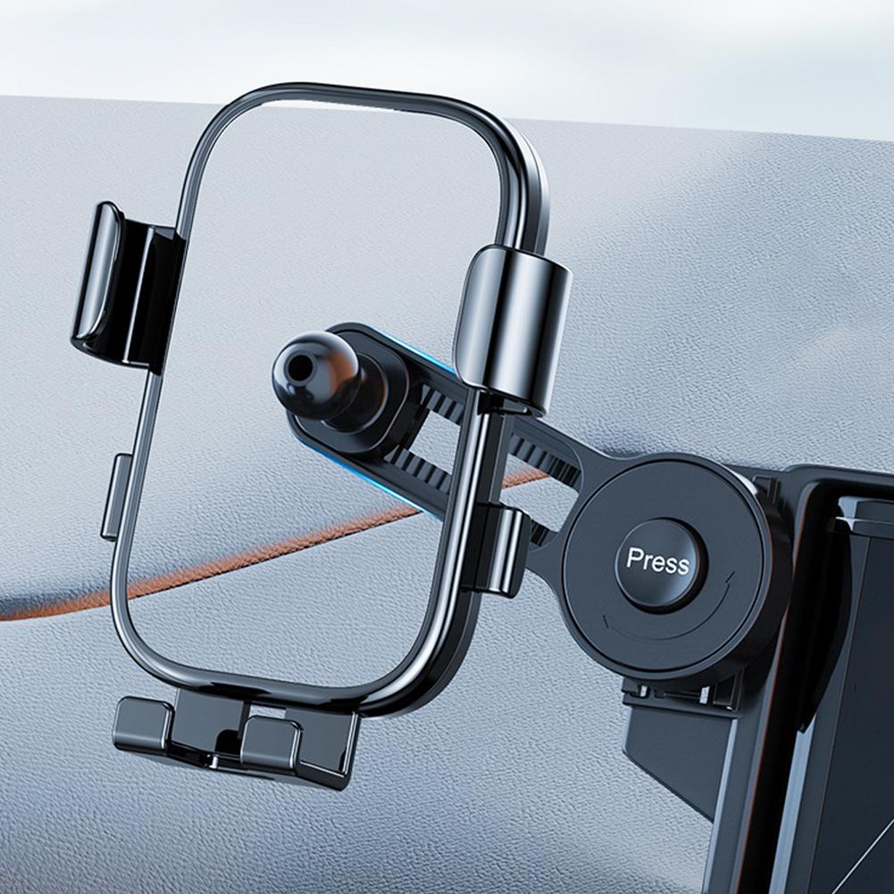 Univerzální teleskopický 360° otočný držák telefonu do auta s výsuvným držákem a nastavitelným ramenem