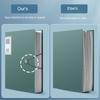 4Pcs A4 Thickened Folder 100 Pages Information Book Large Capacity Diy File Folder Multifunctional Document Organizer Desktop Storage Holiday Gift N