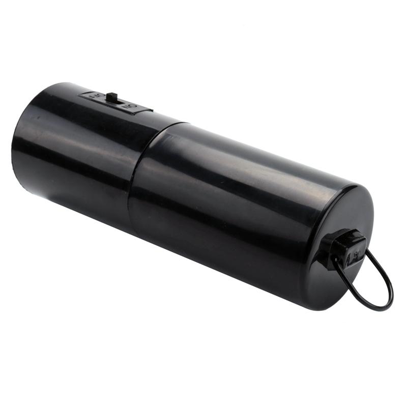 Battery Powered Wind Spinner Black Rotate Motor For Hanging Wind Chime Ornament 2Pcs