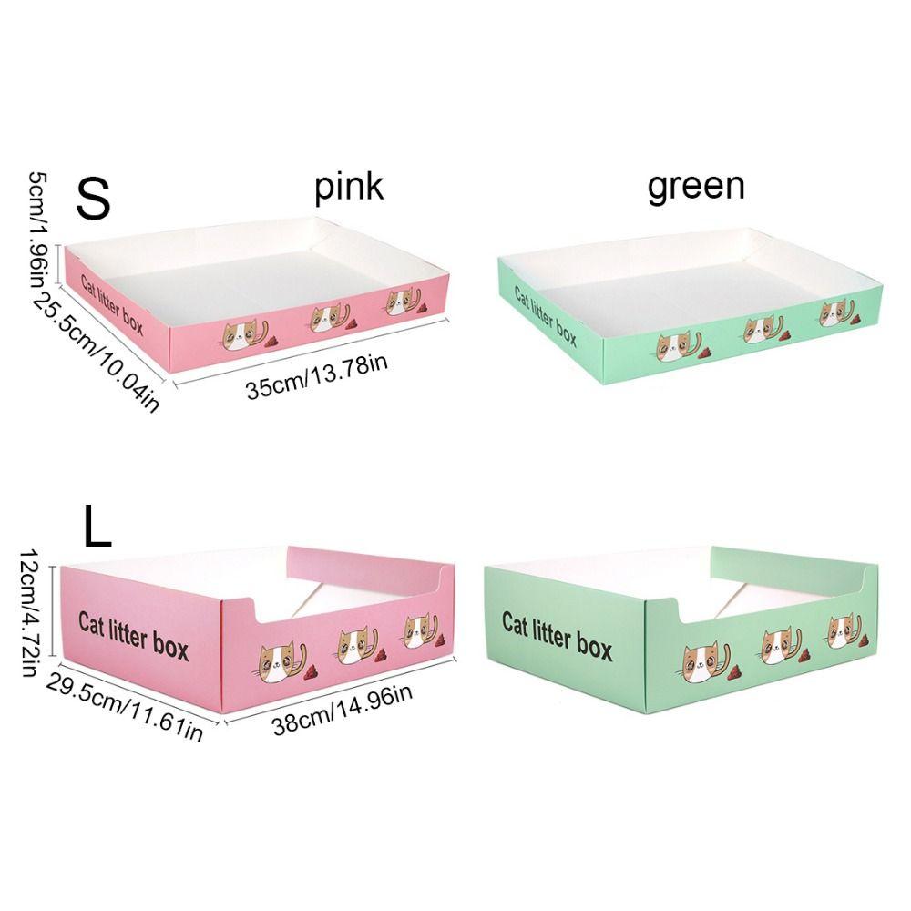 Anti-splash Cat Litter Basin Waterproof Cat Bedpan Cat Dog Toilet Cat Sand Box  Travel