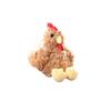 Plush Toy Keychain Stuffed Animal Chicken Shaped Soft Miniature Figure for Bags Backpacks Accessories Gifts